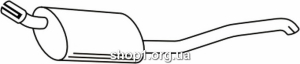 Ferroz 07.080 (07.80) глушители OPEL CORSA A sedan 1.0S 1.2N 1.2S 1.2i 1.4S 1.4i 1.5D 83-90