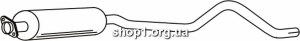 Ferroz 07.097 (07.97) Средний глушитель OPEL KADETT E combi 1.6D 86-89