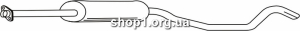 Ferroz 07.107 Средний глушитель OPEL VECTRA A hatchback 1.7D 88-92