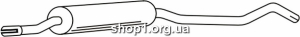 Ferroz 07.153 резонатор выхлопной системы OPEL CORSA B hatchback 1.0i 12V cat 96-00