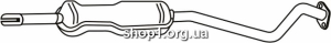 Ferroz 07.154 Глушитель средняя часть OPEL ASTRA II hatchback sedan 1.6i 16V 1.8i 16V 2.0i 16V cat 98-