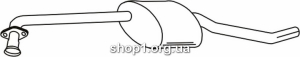 Ferroz 07.164 Средний глушитель OPEL OMEGA B combi 2.5i V6 3.0i MV6 24V cat 94-01