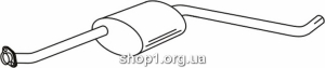 Ferroz 07.192 Труба выхлопной системы OPEL OMEGA A combi 2.3TD cat 86-92