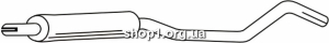Ferroz 07.239 Глушитель средняя часть OPEL CORSA C hatchback 1.0i 12V cat 9/00-