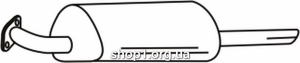 Ferroz 07.263 глушители OPEL VECTRA B combi sedan hatch 1.6i 16V cat 95-00