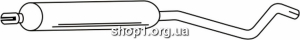 Ferroz 07.319 резонатор глушителя OPEL ASTRA III combi 1.6i 16V 1.8i 16V cat 8/04-