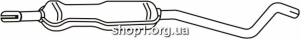 Ferroz 07.399 Средний глушитель OPEL ASTRA III sedan 1.9CDTi TD cat 07-