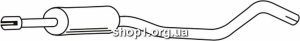 Ferroz 07.410 резонатор OPEL MERIVA A 1.7CDTi TD + DPF cat 09/03-07/10