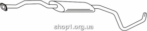 Ferroz 08.073 (08.73) Средний глушитель FORD ESCORT hatch cabr sed combi 1.6iGT 16V 1.6i 16V cat 1/95-9/01
