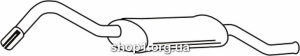 Ferroz 08.132 глушители для автомобилей FORD FIESTA courier 1,3 91-95