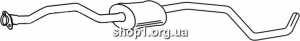 Ferroz 08.150 резонатор глушителя FORD ESCORT express 1,3 90-94