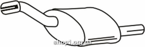 Ferroz 08.203 глушители FORD FOCUS hatchback 1.4i 16V cat 98-02