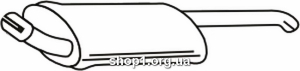 Ferroz 08.211 глушитель на FORD ESCORT express 1.1 1.3 86-90