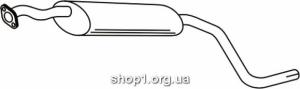 Ferroz 08.291 резонатор FORD MONDEO hatch sedan combi 2.0i 16V cat 5/98-9/00
