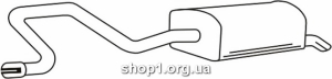 Ferroz 08.337 глушители для автомобилей FORD MONDEO hatchback sedan 2.0DCi 2.2TDCi cat 10/01-2/07