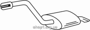 Ferroz 08.340 глушители FORD MONDEO combi 1.8i 16V cat 10/00-02/07