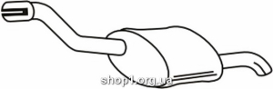 Ferroz 08.360 глушители FORD FOCUS C-MAX 2.0TDCi TD cat 09/03-03/07