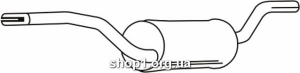 Ferroz 08.365 резонатор FORD FOCUS hatch sedan combi 1.6i 16V cat 08/99-09/04