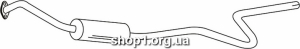 Ferroz 08.385 Средний глушитель FORD FIESTA FUSION 1.6TDCi TD cat 09/04-04/06