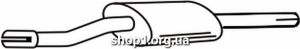 Ferroz 09.011 (09.11) резонатор FIAT CINQUECENTO hatchback 0.7 0.9 92-98