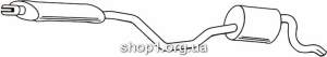 Ferroz 09.027 (09.27) глушитель резонатор FIAT PUNTO hatchback cabrio 90 1,6 cat 10/93-99