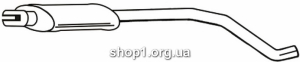 Ferroz 09.062 (09.62) Средний глушитель FIAT PUNTO cabrio hatchback 90 1,6 cat 10/93-99