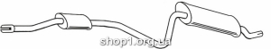 Ferroz 09.067 (09.67) глушители автомобильные FIAT SEICENTO hatchback 1.1 Sporting 1.1i cat 5/98-