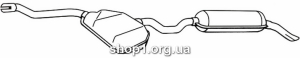 Ferroz 09.088 (09.88) выхлопные системы FIAT BRAVA BRAVO hatchback 1.9TD cat 96-