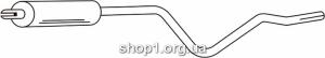 Ferroz 09.093 (09.93) Средний глушитель FIAT PALIO combi 1.2 8V 1.6 16V cat 11/97-