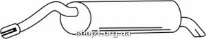 Ferroz 09.151 Задний глушитель FIAT STILO hatch 1.2i 16V cat .01-11/03