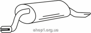 Ferroz 09.179 глушители FIAT IDEA 1.9MJTD TD 1.9JTD TD cat 03-