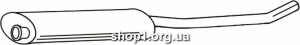 Ferroz 09.202 резонатор глушителя CITROEN DISPATCH JUMPY 1.9D 2.0 HDi 1.9D 2.0 cat 04/98-