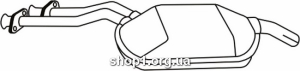Ferroz 10.032 (10.32) резонатор MERCEDES W124 E280-300 sedan 2.8 3.2 3.0 24V cat 89-95