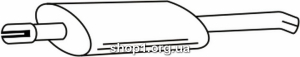 Ferroz 10.089 (10.89) Средний глушитель MERCEDES SPRINTER SWB LWB XLWB 210D TD, 212D TD, 310D TD, 312D TD, cat 02/95-04/00