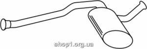 Ferroz 12.060 (12.60) резонатор глушителя RENAULT R21 hatchback sedan 2.0i Txi 12V cat 5/89-94