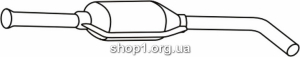 Ferroz 12.102 резонатор глушителя RENAULT MEGANE classic hatch combi 1.4i 16V cat 7/99-10/02