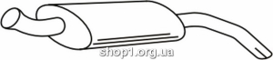 Ferroz 12.109 Глушитель выхлопных газов конечный RENAULT EXPRESS 1.2i 1.4i 1.6D 1.9D cat 9/91-01
