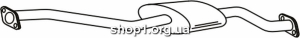 Ferroz 14.025 (14.25) Передний глушитель MAZDA 626 hatchback sedan 2.0D 83-6/87
