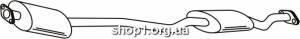 Ferroz 14.028 (14.28) средняя часть глушитель MAZDA 323 hatch sedan combi 1.1 1.3 1.5 85-92