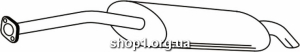 Ferroz 14.061 (14.61) глушитель автомобиля MAZDA 626 hatchback sedan 2.0D 8/91-3/97
