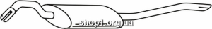 Ferroz 15.007 (15.07) Глушитель задняя часть SEAT TOLEDO 1.6i 1.9D cat 5/91-3/99