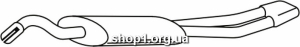 Ferroz 15.015 (15.15) Задний глушитель SEAT TOLEDO 1.6i 1.8iGT 16V 2.0i 2.0iGT 16V cat 5/91-4/97
