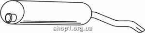 Ferroz 16.004 (16.04) глушители PEUGEOT 309 1.1-1.6 1.6i 1.9 1.8D 1.8TD 1.9D 85-94