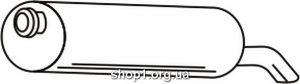 Ferroz 16.168 глушители CITROEN C4 hatch coupe 1.4i 16V cat 04-10