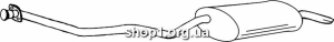 Ferroz 17.009 (17.09) глушители BMW 316i sedan E30 1.6 1.8 cat 9/88-4/95