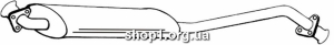 Ferroz 17.010 (17.10) Глушитель средняя часть BMW 315, 316 sedan E21 1,6 75-84