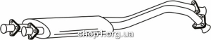 Ferroz 17.074 (17.74) Труба выхлопной системы BMW 323i sedan 2,3 78-9/81