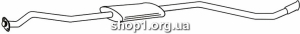 Ferroz 18.018 (18.18) резонатор глушителя CITROEN AX 1.3Sport 1.4GT 1.4 1.4D 1.5D 86-97
