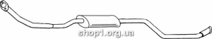 Ferroz 18.028 (18.28) Средний глушитель CITROEN ZX hatchback 1.6i 1.9i 91-92