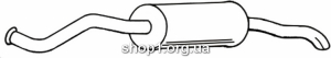 Ferroz 18.052 (18.52) глушители для CITROEN BX combi 1.6i 1.9 1.9i 1.8TD cat 85-94